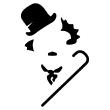Charlie Chaplin - ambiance-sticker.com